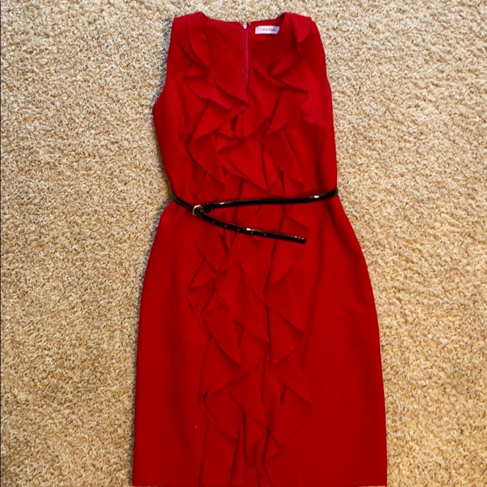 Beautiful red dress